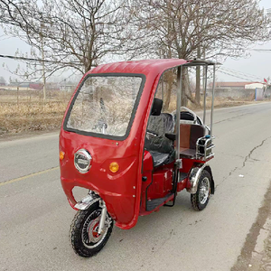 Power Motorized <b>Gasoline</b> Three-Wheeled Motorcycle Closed Elderly Mobility Scooter Passenger Freight Dual - Product Image 6