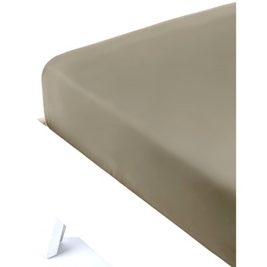 DRAP PLAT FRIDA 2P 180X200+27CM GRIS COLIBRI 100% COTON - Product Image 1