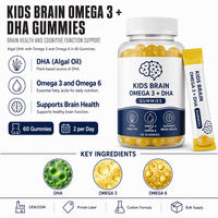 Gummies DHA Oméga de Haute Qualité Antioxydants Mélange Personnalisé de Oméga Marque Privée Service OEM ODM Certifié HACCP NSF GMP ISO