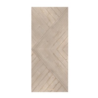 Porte de grange en bois décorative et personnalisable, Design, pour l'extérieur, en montagne française,