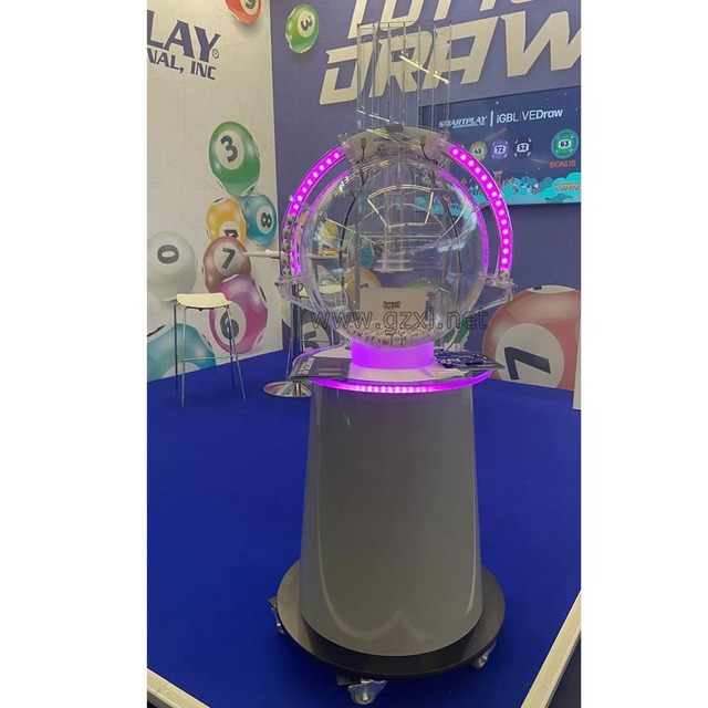 Popular Lottery Machine with RFID for Lotto Game by Mechanism Working Mode