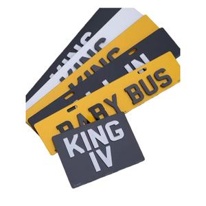 Plaques d'<span class=keywords><strong>immatriculation</strong></span> en acrylique personnalisées Royaume-Uni et UE – Décorations élégantes pour plaques d'<span class=keywords><strong>immatriculation</strong></span> - Product Image 2