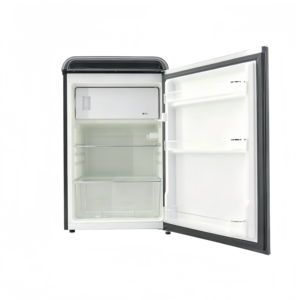 Mini Refrigerador Compacto de Una Puerta, Portátil, con Enfriamiento por Aire, de Acero Inoxidable, para Uso en Hoteles y Hogares - Product Image 3