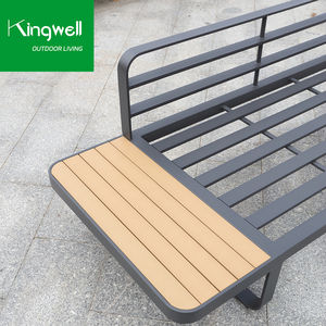 <span class=keywords><strong>Canapé</strong></span> en aluminium moderne et élégant, <span class=keywords><strong>canapé</strong></span> de jardin en <span class=keywords><strong>mousse</strong></span> à séchage rapide, ensemble de meubles de jardin, <span class=keywords><strong>canapé</strong></span> de patio KW1331, 4 places, imperméable, résistant aux UV - Product Image 6