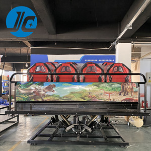 Sistema de Sillas de Cine con Movimiento JC JC17 5D, 12 Asientos, Plataforma de 6 Grados de Libertad, Vibración en las Piernas, Efectos de Viento y Burbujas para Centros Comerciales y Parques, 220V/380V - Product Image 3