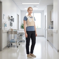 Orthèse dorsale orthopédique respirante et réglable, correcteur de posture, protection professionnelle du dos et de la poitrine, fabrication OEM sur mesure