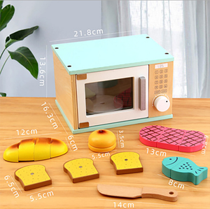 Machine à café pour enfants, set de jouets de cuisine en <span class=keywords><strong>bois</strong></span>, gaufrier, porte-<span class=keywords><strong>pain</strong></span>, nouveaux produits, vente en gros - Product Image 6