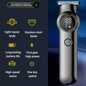 Tagliacapelli Elettrico Professionale Ricaricabile USB Senza Fili per Uomo, <span class=keywords><strong>Regolabarba</strong></span> con Impostazioni di Lunghezza Precise per Auto - Product Image 5