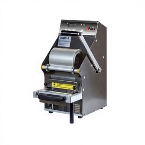 La machine de thermoscellage manuelle Tsm101-R présente une conception compacte de bureau avec une fonctionnalité Plug-and-Play, aucune installation requise. - Product Image 1