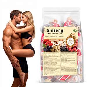 Чай для почек с женьшенем и шестью сокровищами, чай для повышения мужской потенции и энергии - Product Image 1