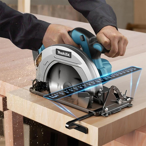 <span class=keywords><strong>Scie</strong></span> circulaire électrique sans balais <span class=keywords><strong>Makita</strong></span> 7 pouces avec poignée, kit d'outils de coupe <span class=keywords><strong>multifonction</strong></span> avec système de dépoussiérage - Product Image 4