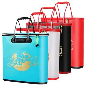 ถังใส่ปลาพับได้ EVA Tian Mei Shang An อเนกประสงค์ พร้อมหูหิ้วด้านบน สำหรับเก็บอุปกรณ์ตกปลา - Product Image 3