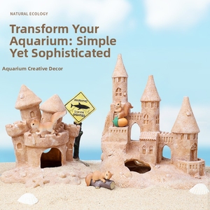 Decorazione per <span class=keywords><strong>acquario</strong></span>, grotta in resina, scultura in sabbia, elemento decorativo, casa per gamberetti, nido per gamberetti, rifugio per l'allevamento <span class=keywords><strong>di</strong></span> <span class=keywords><strong>ciclidi</strong></span> - Product Image 4