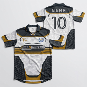 Maillot de football personnalisé en sublimation pour club sportif, séchage rapide, polyester, unisexe, style rétro, vente en gros - Product Image 1