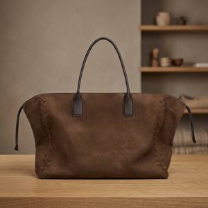 Bolso de Mano Elegante de Cuero Genuino para Mujer, con Cierre, Impermeable, Anti-Robo, Duradero, Ligero, con Correa Cruzada - Product Image 5