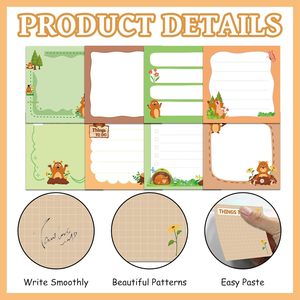 2026 New Custom Printed Sticky Notes Custom Logo Paper <b>Memo</b> <b>Pad</b> Promotional Sticky Note Manufacturer7.5*7.5cm - Product Image 3