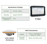 JY100 GPS GNSS Tracteur Navigation pour l'Agriculture gps pour tracteur