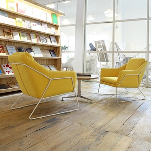 Modern Living Room Sofa Chair Client Leisure Reception Leisure <b>Office</b> Chairs Without Wheels - Product Image 2