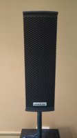 Veeter Haut de gamme professionnel audio VT404 375W Haut-parleur colonne portable en contreplaqué Léger Compact Mariage Église Hôtel Salle Affaires