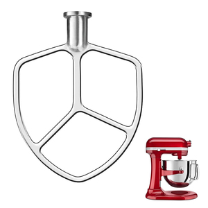 Batteur plat en acier inoxydable de qualité alimentaire, lame de mélange pour batteur sur socle inclinable <span class=keywords><strong>KitchenAid</strong></span> K45 KSM90 - Product Image 2