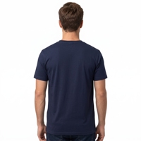 T-shirt décontracté à manches courtes et col rond pour homme, coupe classique, avec logo personnalisé, design OEM/ODM, pour usage quotidien