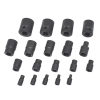 Jeu de douilles Torx Plus en acier de haute qualité, 19 pièces, douilles externes à 6 points EP, EP4-EP24, pour la plupart des voitures