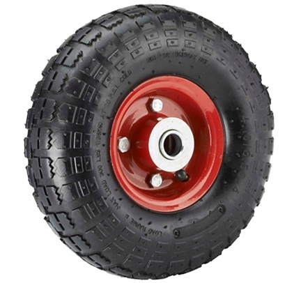 Factory Spot Goods 10 Inch 4.10/3.50-4 Trailer Cart Wheels Pneumatic Wheel 10 Inch Tires