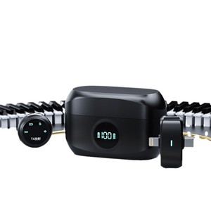 K31 Button Magnetic <b>Wireless</b> Lavalier <b>Microphone</b> Clip On For Mobile Phone Noise Reduction Recording - Product Image 3