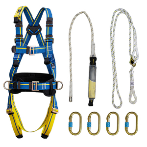 Kit di sicurezza con imbracatura anticaduta n. 2 (7 pezzi) EN361 - Product Image 1
