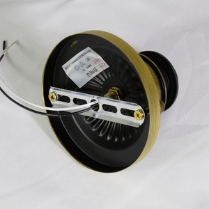 110V Ronde Led Plafondverlichting Lamp Voor Slaapkamer Blauwe Kleine Bladeren Led Prijs Paneel Glas Tiffany Plafondlamp - Product Image 6
