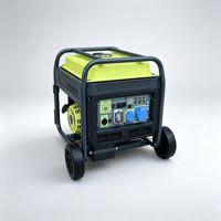 7500W Inverter-Generator 9000W Startleistung mit Elektrostart Reine Sinuswelle für Baustelle und Notstromversorgung zu Hause