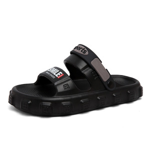 Sandalias de exterior para hombre, antideslizantes para baño, con suela gruesa y acolchada, pantuflas suaves para el hogar. - Product Image 6