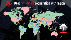 Yangzi 9KW 16KW chauffage central refroidissement pompe à <span class=keywords><strong>eau</strong></span> chaude 35db R290 DC changer recteur tout-en-un air source pompe - Product Image 5