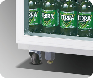 Refrigerador con Puerta de Vidrio y Enfriamiento por Ventilador de 25 Pies Cúbicos, 220V, Acero Inoxidable, Control Digital para <span class=keywords><strong>Supermercado</strong></span> - Product Image 4