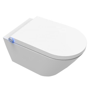 Nuevo diseño, inodoro sin montura montado en la pared, inodoro Horizontal de salida, inodoro inteligente colgado en la pared - Product Image 3