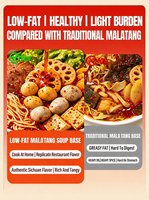 Base de Sopa Picante Sangu Maocai para Uso Doméstico, Sopa de Tomate, Caldo de Hueso, Ingredientes Picantes Especiales, Condimento para Hot Pot, Base para Hot Pot Pequeño