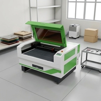 Machine de gravure et de découpe au laser CO2 CNC 1390 pour le bois et l'acrylique, tube laser Reci W4 W6 W8, fabricant direct d'usine