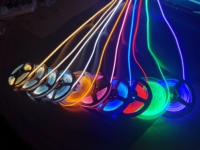 Tira de luces Led Rgb para decoración de Exteriores, tira flexible de luces de Navidad de colores, 5M/rollos