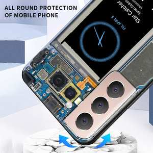 Carte mère Circuit imprimé étui pour <span class=keywords><strong>samsung</strong></span> <span class=keywords><strong>Galaxy</strong></span> S22 5G S21 Ultra S20 FE S10 S9 Plus S10E S8 Silicone souple noir couverture <span class=keywords><strong>de</strong></span> <span class=keywords><strong>téléphone</strong></span> - Product Image 2