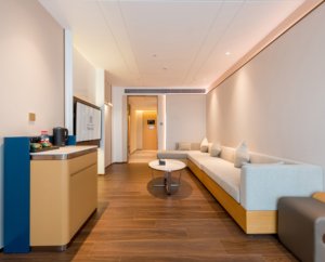 Meibao Yazhi Hotel mobili moderni set di camere da letto di lusso per resort a <span class=keywords><strong>4</strong></span> stelle Boutique Hotel fabbricati legno mobili Hotel - Product Image 3