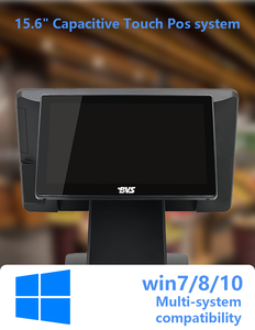 Venta al por mayor 15,6 + 11,6 pulgadas todo en una pantalla táctil capacitiva Pos Terminal win10/11 Pos sistema Pos de pantalla única con CPU I3 I5 - Product Image 5