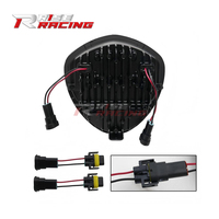 Phare avant de moto Rise Racing avec projecteur, faisceau haut et bas, phare LED pour Victory Cross Country