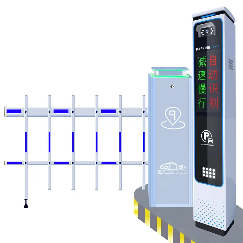 Новый цветной светодиодный дисплей интеллектуальная система распознавания номерного знака охранная система парковочная камера дорожное ограждение программное обеспечение Lpr