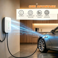 Nouvelle station de recharge domestique Type 2 Wallbox EV 22KW, station de recharge rapide pour véhicules électriques, Wallbox EV 32A AC