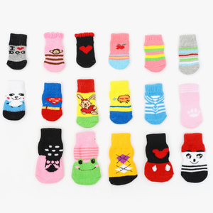 Offre Spéciale De Noël style respirant anti slip à tricoter chaussettes pour animaux de compagnie <span class=keywords><strong>chien</strong></span> - Product Image 3