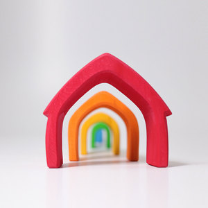 Grand arc-<span class=keywords><strong>en</strong></span>-ciel <span class=keywords><strong>en</strong></span> bois blocs de construction enfants <span class=keywords><strong>maternelle</strong></span> Puzzle éducation précoce fabricant de jouets <span class=keywords><strong>en</strong></span> gros ornements <span class=keywords><strong>en</strong></span> bois - Product Image 4