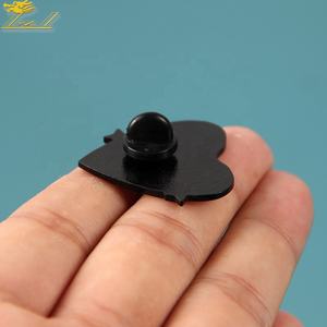 หมุดปักรูปหัวใจหมุดดอกไม้เคลือบฟันอ่อนแข็งป้ายโลหะที่กำหนดเองสำหรับการตกแต่ง - Product Image 4