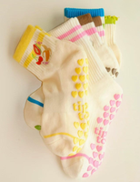 Chaussettes de yoga respirantes et écologiques pour jeunes, avec design personnalisé, pour la pratique d'Iyengar avec support – Protection et stabilité
