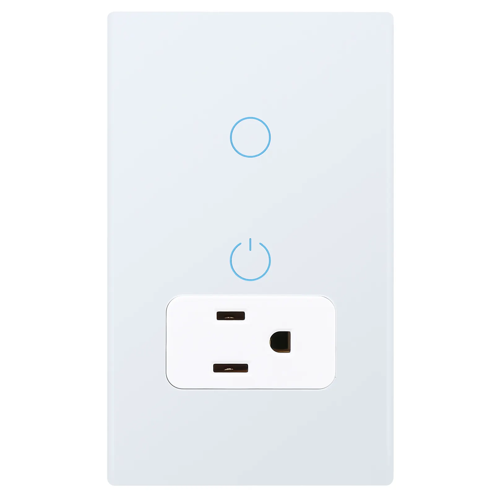 Socket Type Alexa Echo Smart Home Wifi Switch 1/2 Gang Socket