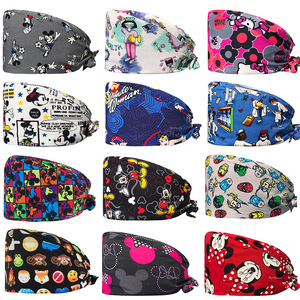 Cappello Chirurgico Unisex in Cotone Stampato con Design Personalizzato, Cappello per Dentisti, Infermieri e Medici, Berretto Medico - Product Image 1